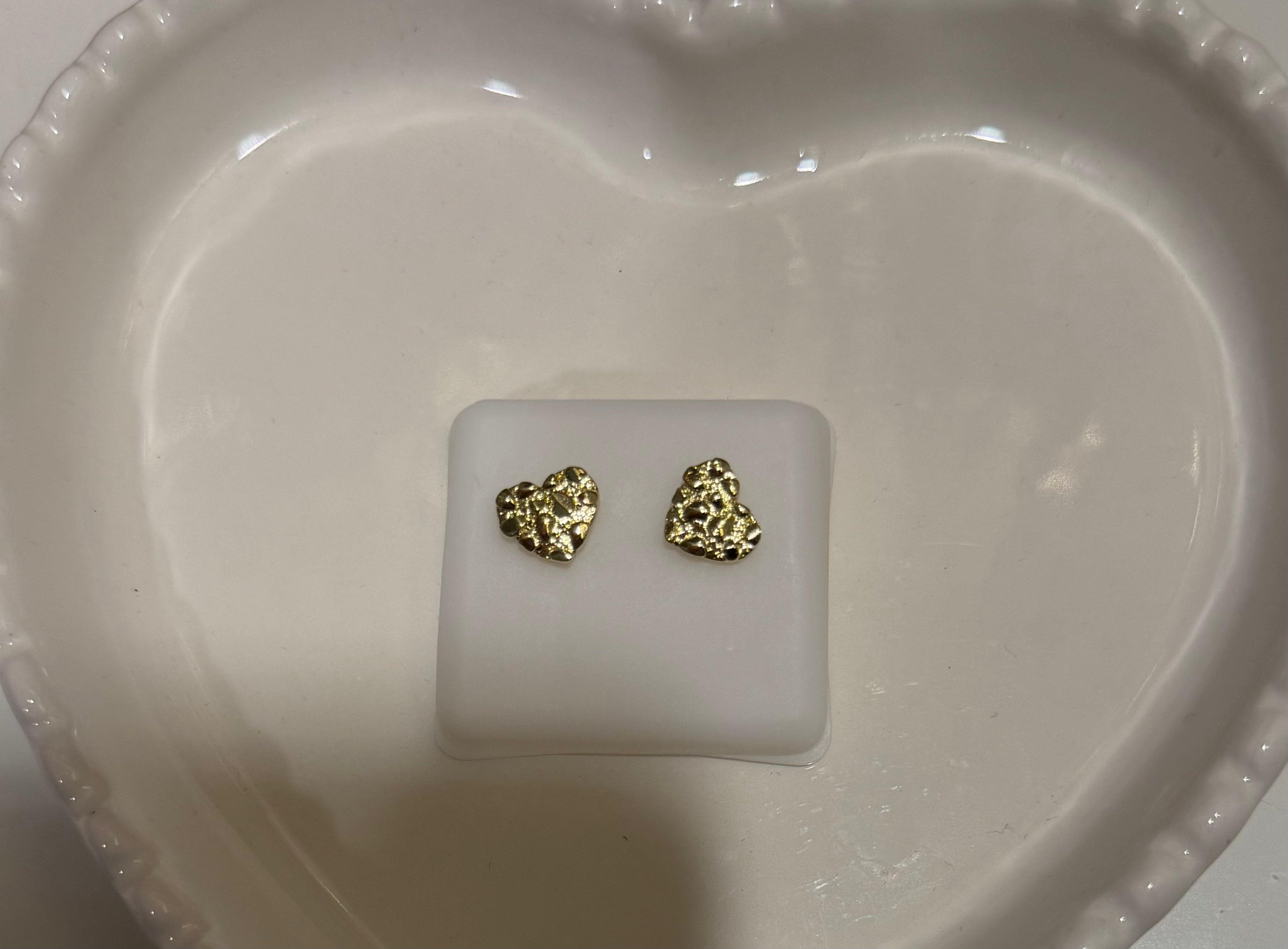 Medium nugget earrings (12mm)